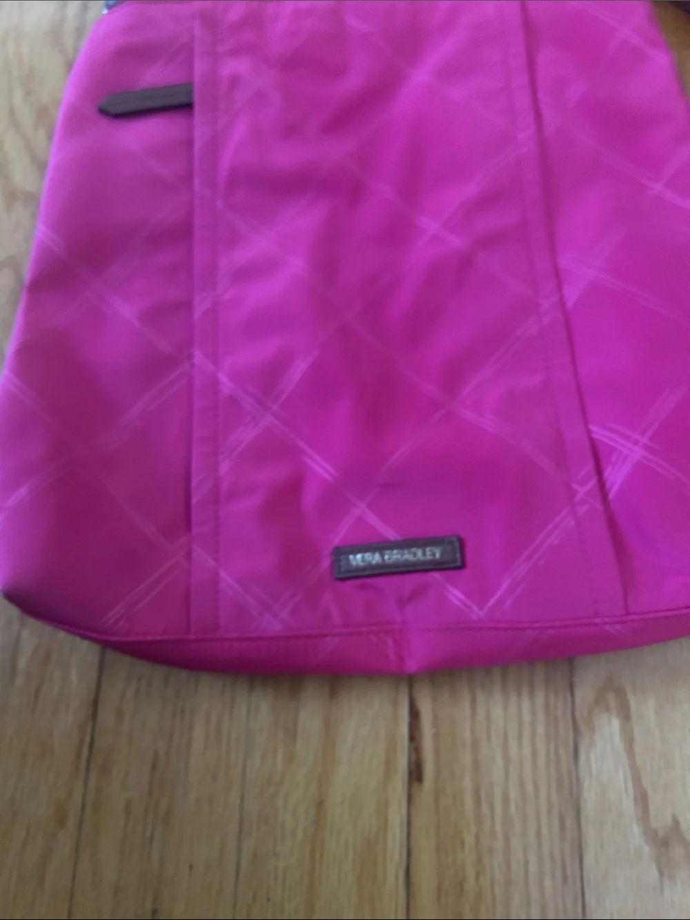 Vera Bradley Hot Pink Crossbody Bag - Nylon - Picture 3 of 6